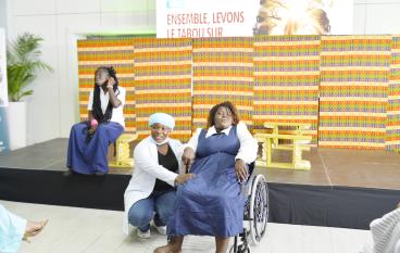 Photo du lancement de l'&eacute;v&eacute;nement SISAMBE  
