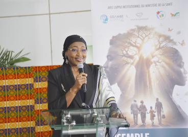Photo du lancement de l'&eacute;v&eacute;nement SISAMBE  