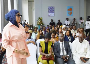 Photo du lancement de l'&eacute;v&eacute;nement SISAMBE  