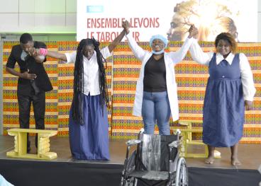 Photo du lancement de l'&eacute;v&eacute;nement SISAMBE  